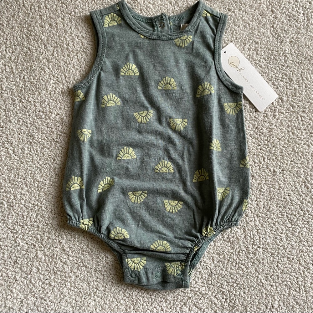 NWT Peek Sunshine Print Bodysuit